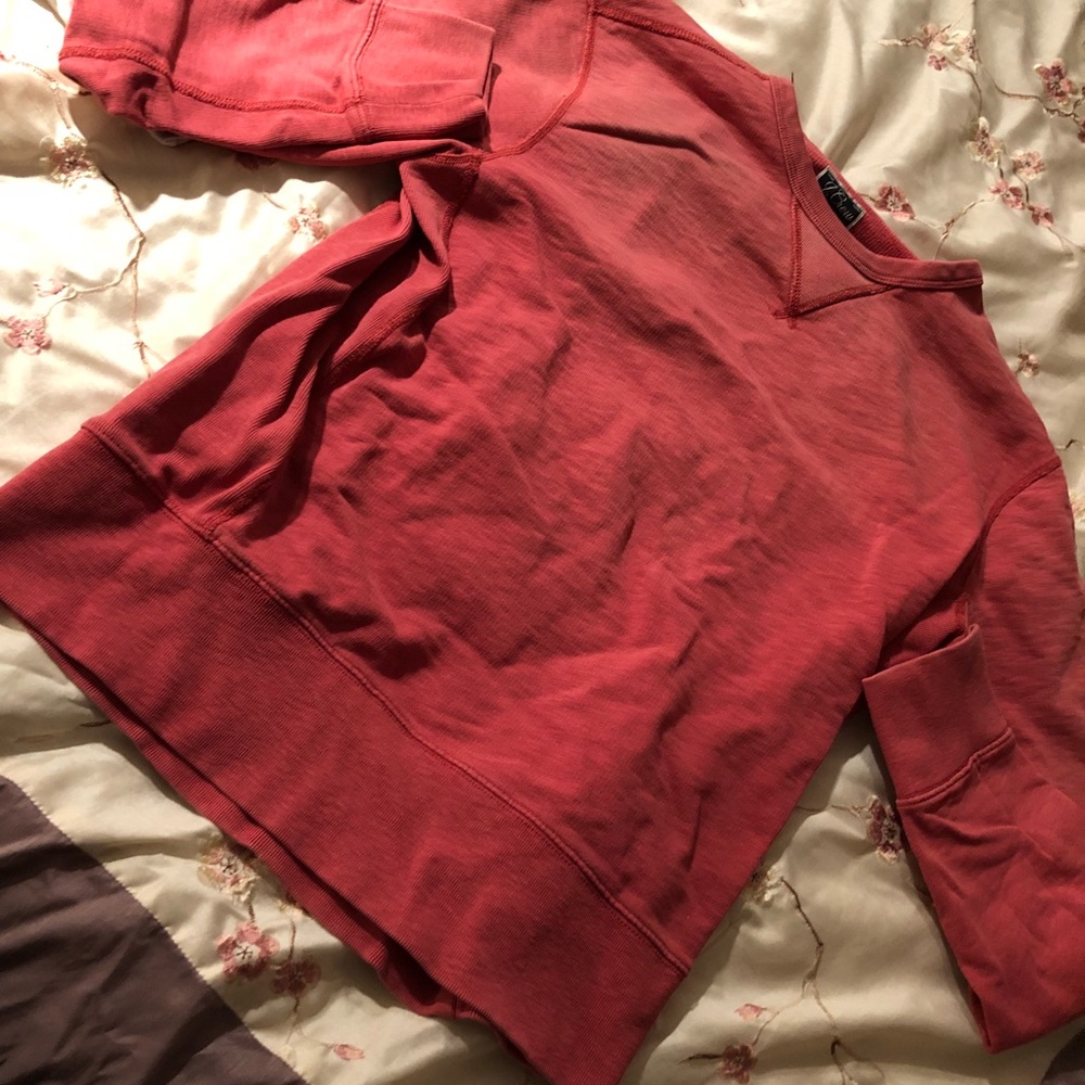 Men’s pullover. Vintage fleece